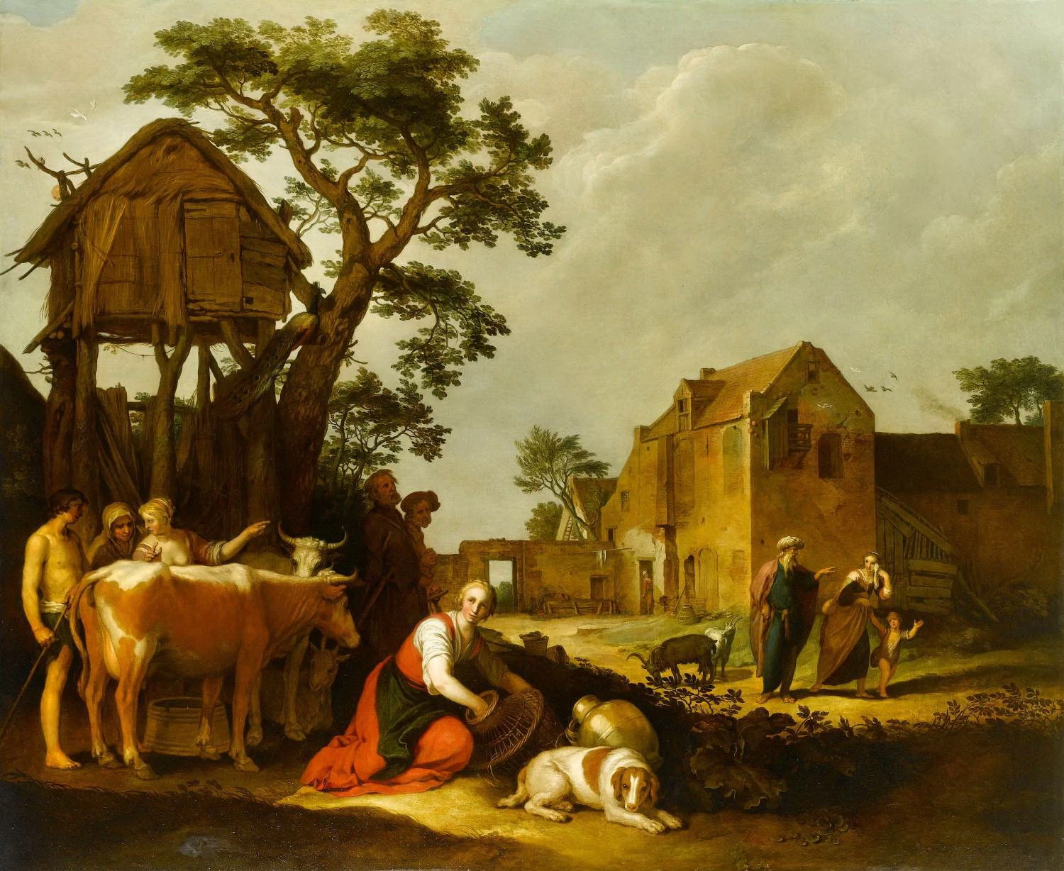 La cacciata di Agar e Ismaele